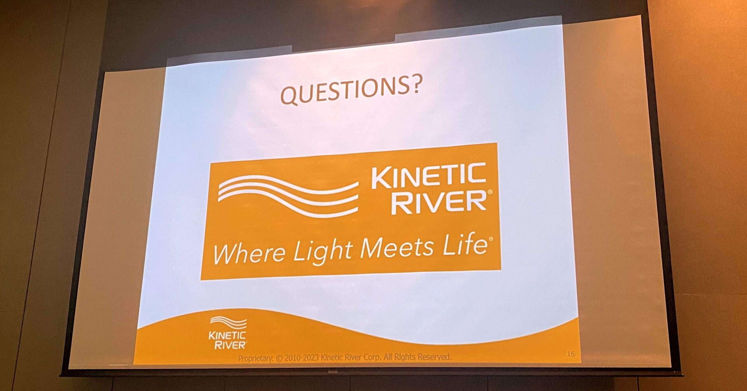 Kinetic River Speaks At NIH